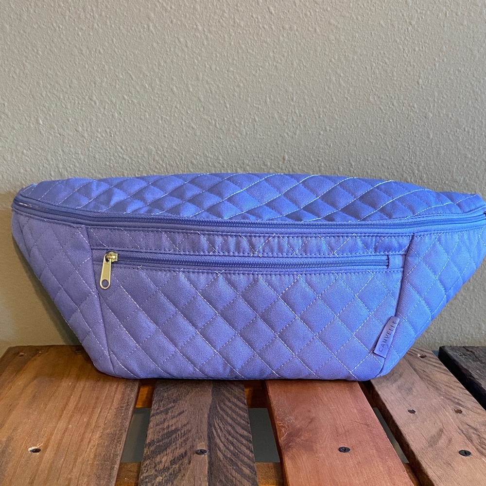 Canvelle Limited Oversized Quilted Fanny Pack